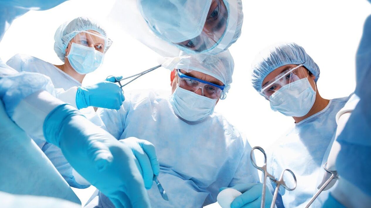 tratamentul chirurgical al prostatitei
